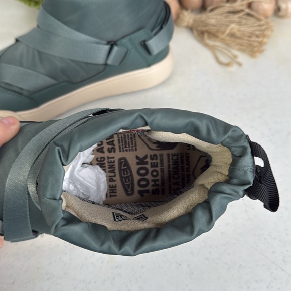 KEEN HOODZERRA WP Women's Boots 7 Dark Forest/Birch - Picture 8 of 12